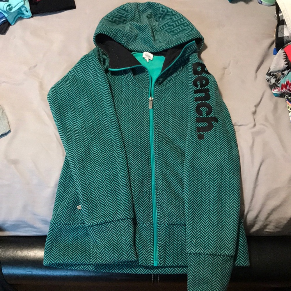 Bench women’s fleece zip hoodie